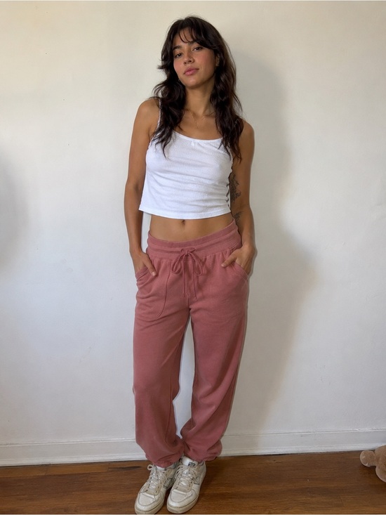 all in motion Pants - All in Motion Fleece Joggers – Dusty Rose – Size M